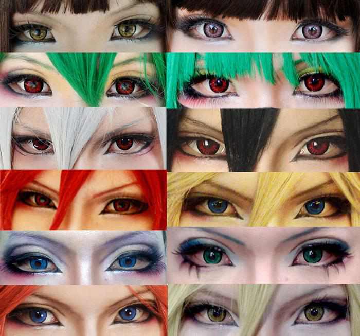 cosplay on a budget eyes
