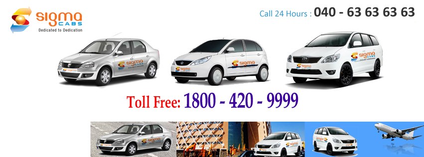 Sigma cabs in Hyderabad and Bangalore